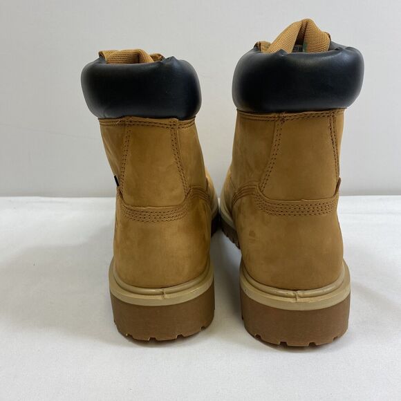 Timberland PRO Boots Men 12 Tan 6" Soft Toe Waterproof Workwear Insulated Shoes - Picture 5 of 15